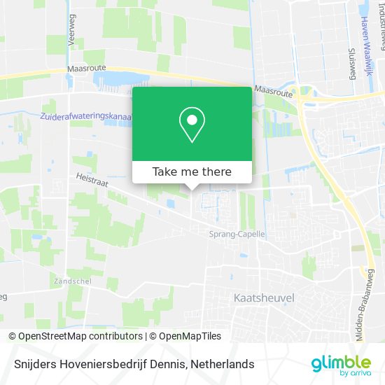 Snijders Hoveniersbedrijf Dennis map