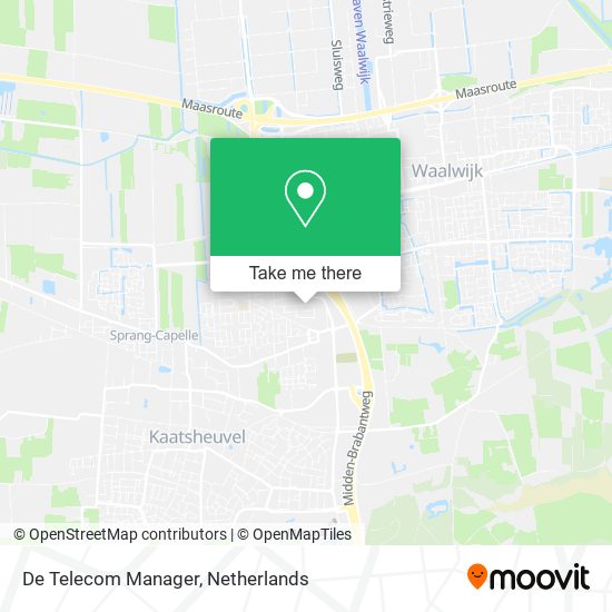 De Telecom Manager map