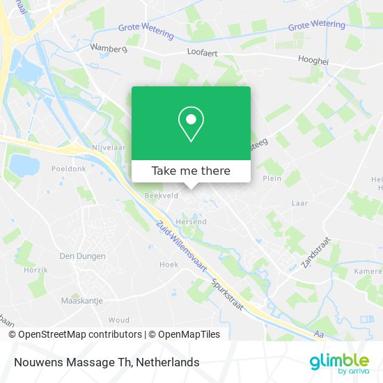 Nouwens Massage Th map