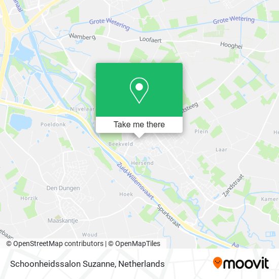 Schoonheidssalon Suzanne map