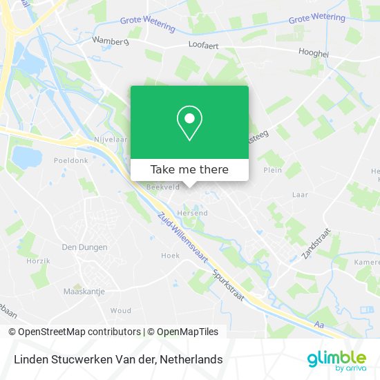 Linden Stucwerken Van der map