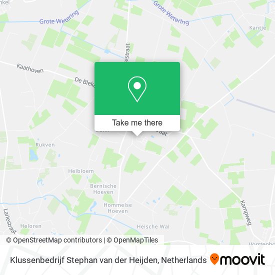 Klussenbedrijf Stephan van der Heijden map