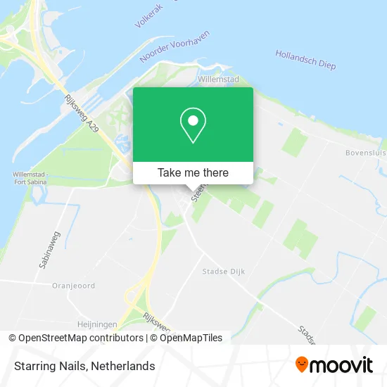 Starring Nails map