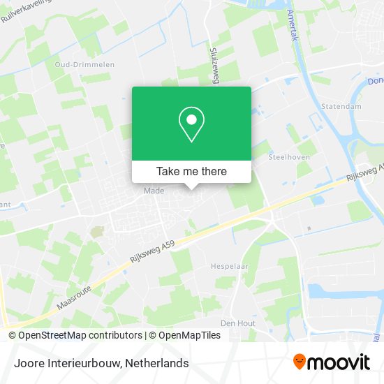 Joore Interieurbouw map