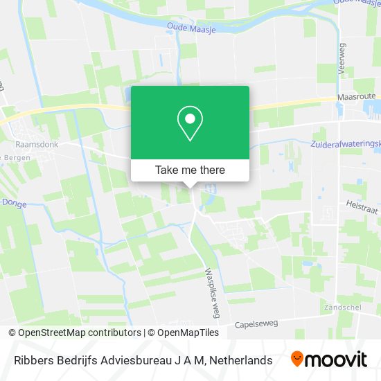 Ribbers Bedrijfs Adviesbureau J A M map