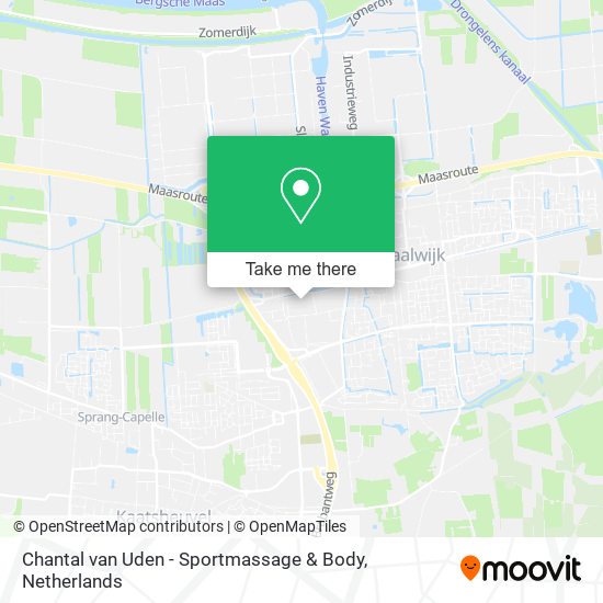 Chantal van Uden - Sportmassage & Body map