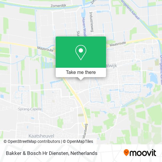 Bakker & Bosch Hr Diensten map