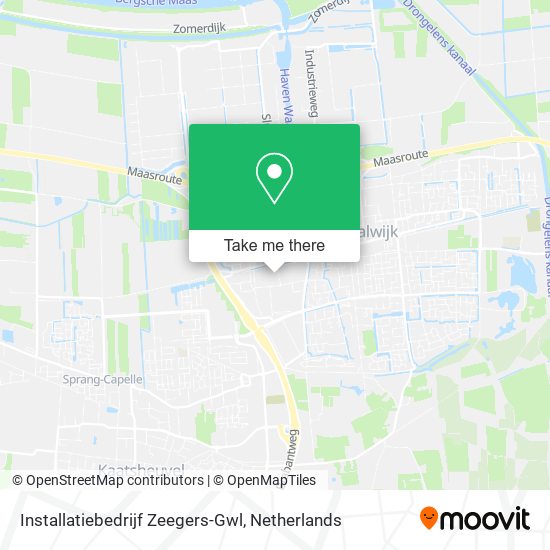 Installatiebedrijf Zeegers-Gwl map