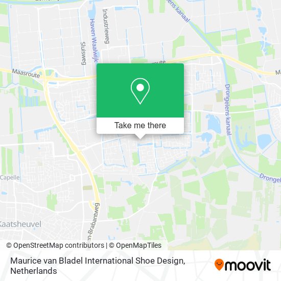 Maurice van Bladel International Shoe Design map