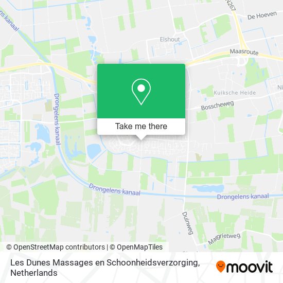 Les Dunes Massages en Schoonheidsverzorging map