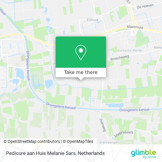 Pedicure aan Huis Melanie Sars map