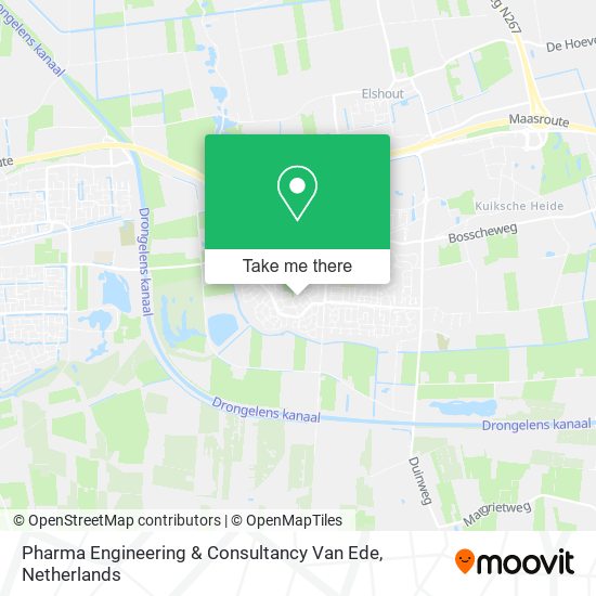 Pharma Engineering & Consultancy Van Ede map