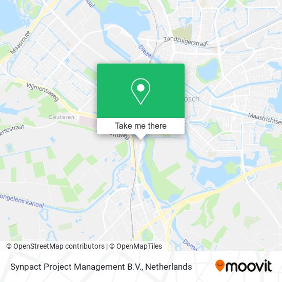 Synpact Project Management B.V. map