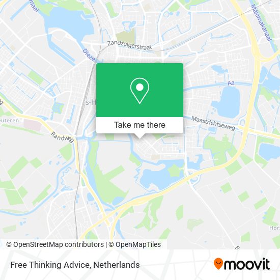 Free Thinking Advice map