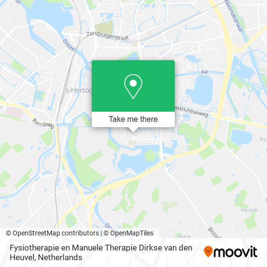 Fysiotherapie en Manuele Therapie Dirkse van den Heuvel Karte