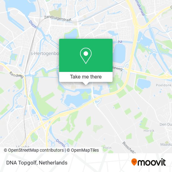 DNA Topgolf Karte