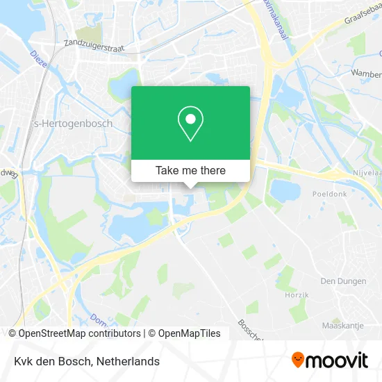Kvk den Bosch map