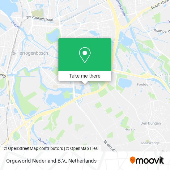 Orgaworld Nederland B.V. map