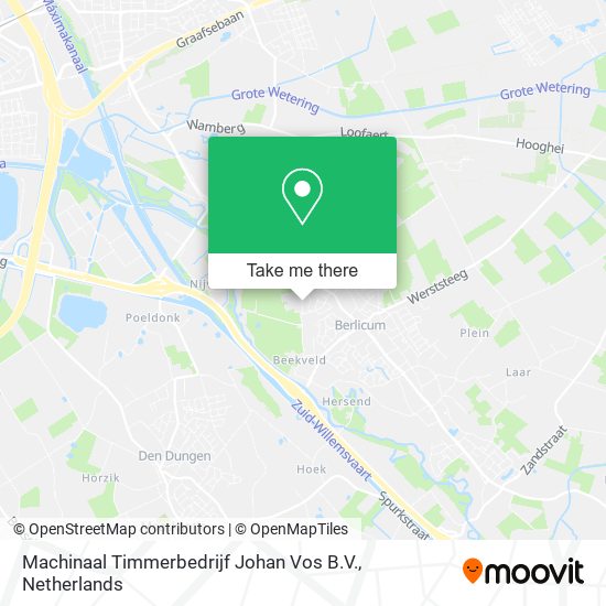 Machinaal Timmerbedrijf Johan Vos B.V. map