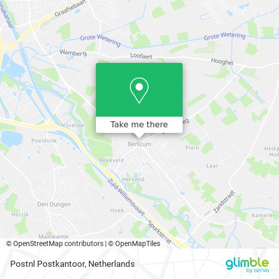 Postnl Postkantoor map