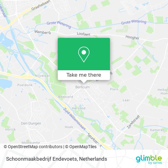 Schoonmaakbedrijf Endevoets map