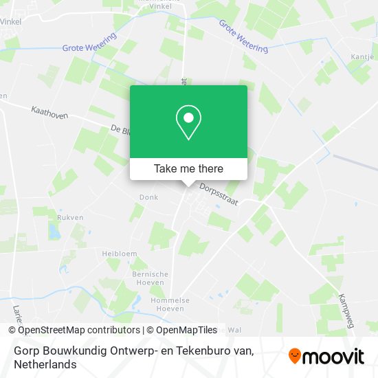 Gorp Bouwkundig Ontwerp- en Tekenburo van map