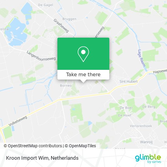 Kroon Import Wim map