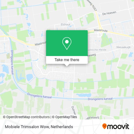 Mobiele Trimsalon Wow map