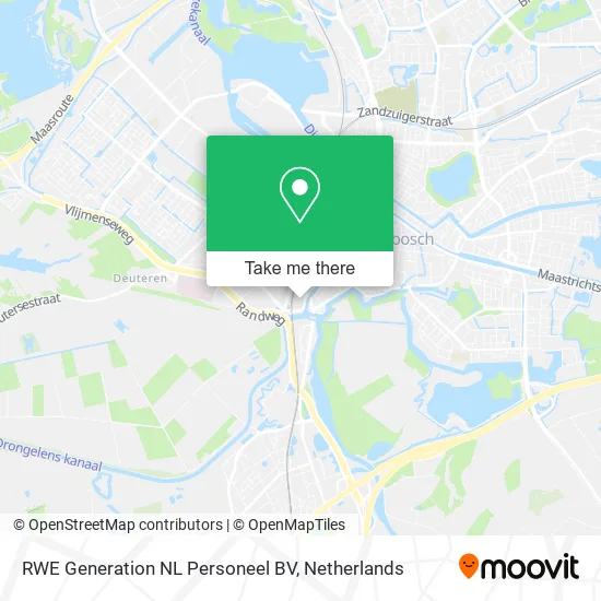 RWE Generation NL Personeel BV map