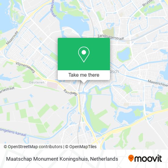 Maatschap Monument Koningshuis map