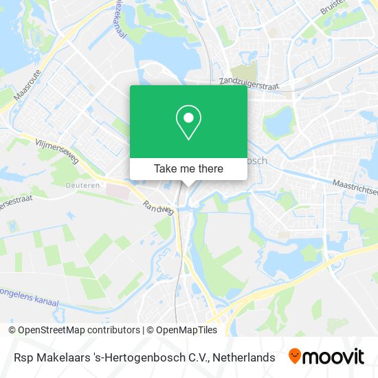 Rsp Makelaars 's-Hertogenbosch C.V. map