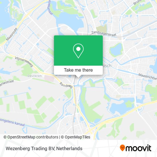 Wezenberg Trading BV map