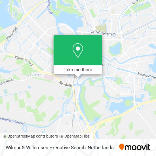 Wilmar & Willemsen Executive Search map
