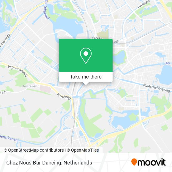 Chez Nous Bar Dancing map