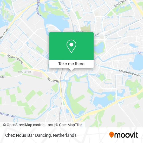 Chez Nous Bar Dancing map