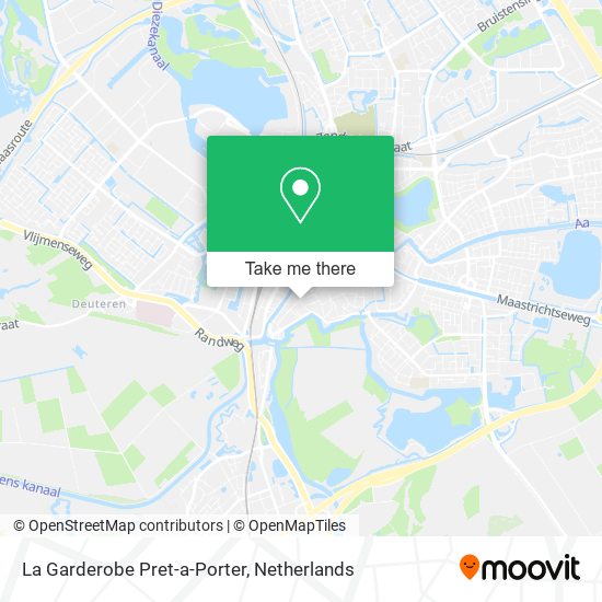 La Garderobe Pret-a-Porter map