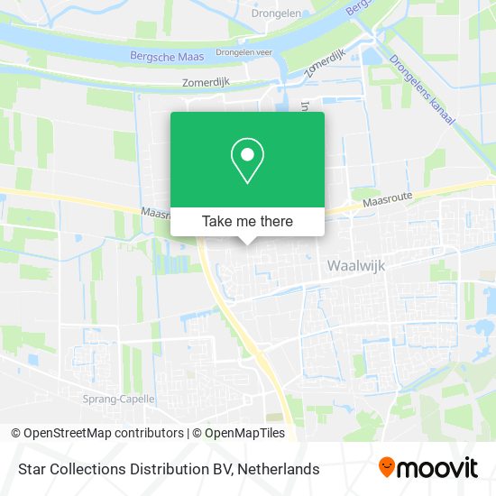 Star Collections Distribution BV map
