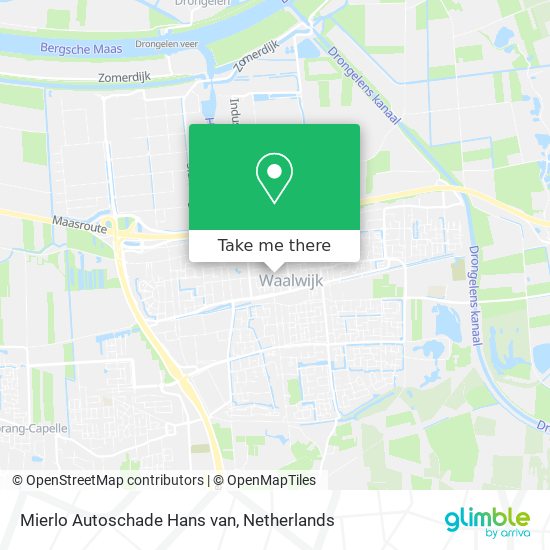 Mierlo Autoschade Hans van map