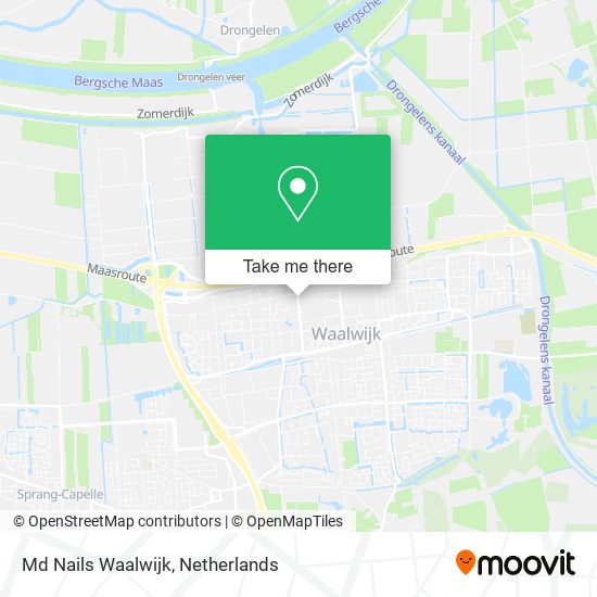 Md Nails Waalwijk map