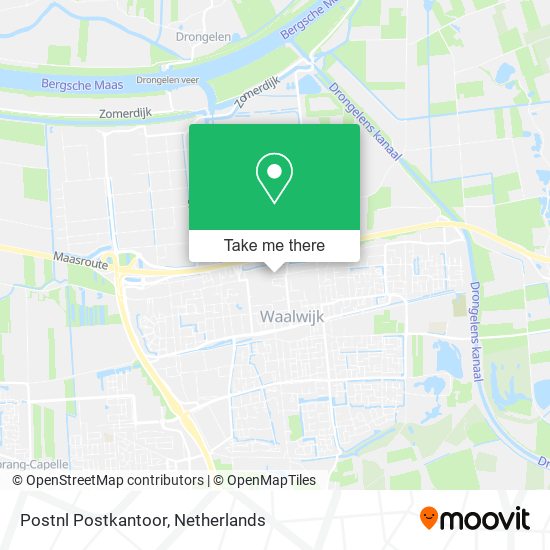 Postnl Postkantoor map