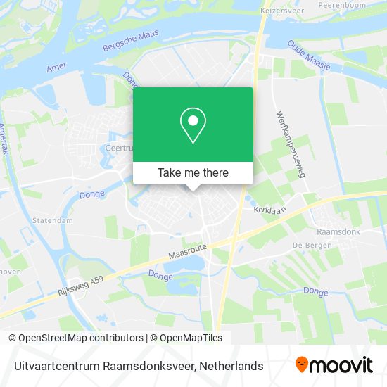 Uitvaartcentrum Raamsdonksveer Karte