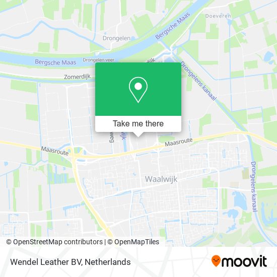 Wendel Leather BV map