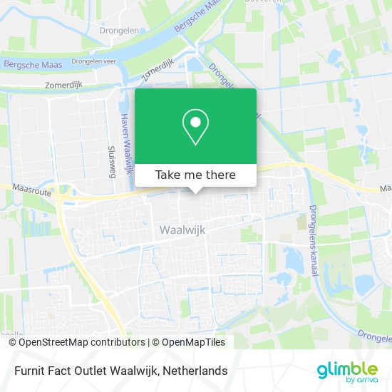 Furnit Fact Outlet Waalwijk Karte