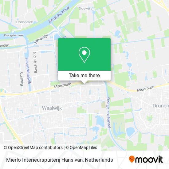 Mierlo Interieurspuiterij Hans van map