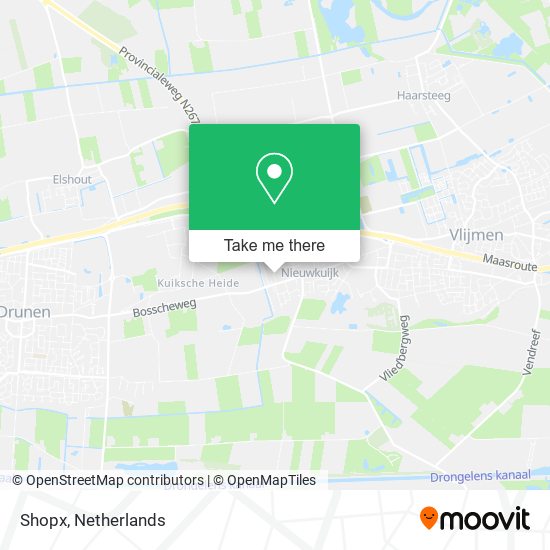 Shopx map