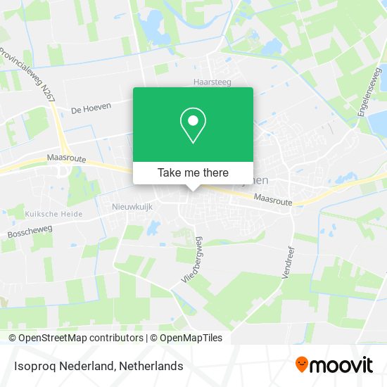 Isoproq Nederland Karte