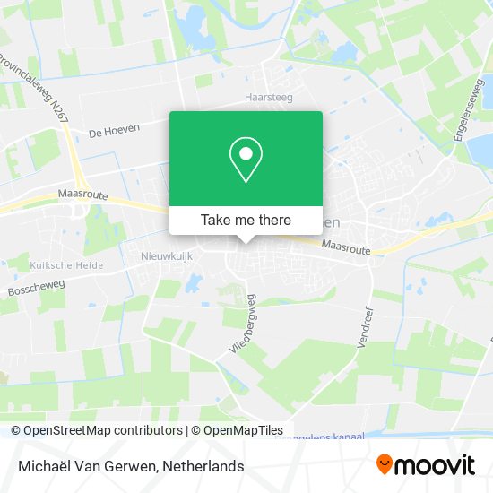 Michaël Van Gerwen map