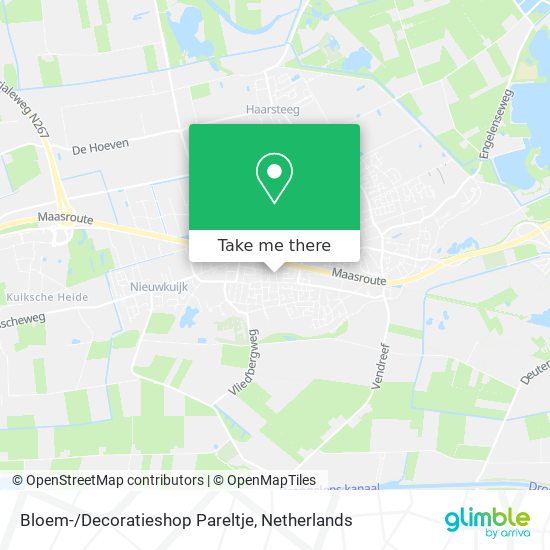 Bloem-/Decoratieshop Pareltje map