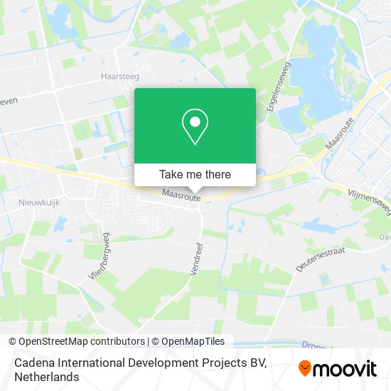 Cadena International Development Projects BV map