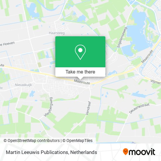 Martin Leeuwis Publications map